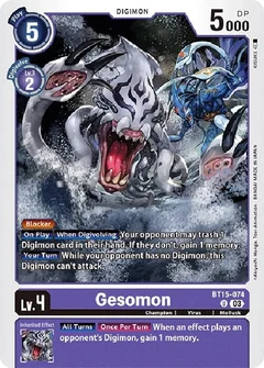 Gesomon BT15-074 U