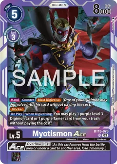 Myotismon ACE BT15-076 SR