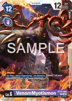 VenomMyotismon BT15-080 R