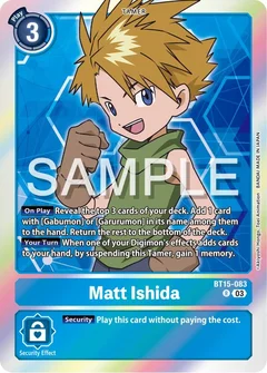 Matt Ishida BT15-083 R