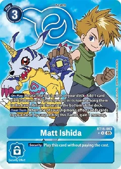 Matt Ishida (Alternate Art) BT15-083 R