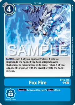 Fox Fire BT15-090 C