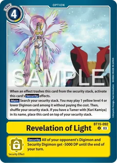 Revelation of Light BT15-092 U