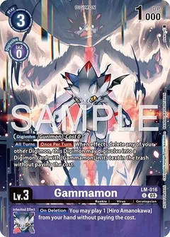 Gammamon (Sinister Order Legend Pack) LM-016 R