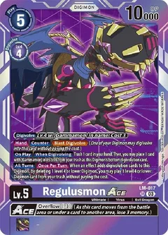 Regulusmon ACE (English Exclusive) LM-017 SR
