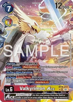 Valkyrimon ACE (Winner) BT16-013 SR