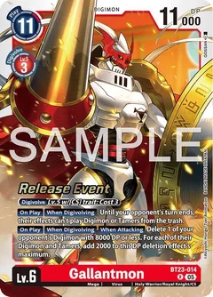 Gallantmon BT23-014 R