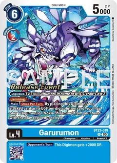 Garurumon BT23-018 U
