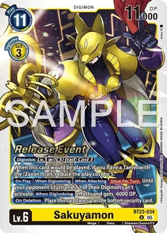 Sakuyamon BT23-034 U