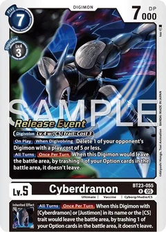 Cyberdramon BT23-055 R