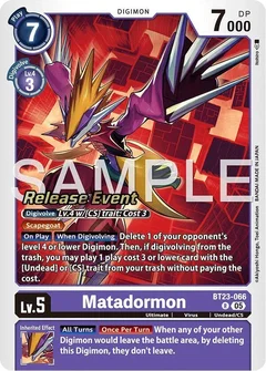 Matadormon BT23-066 R