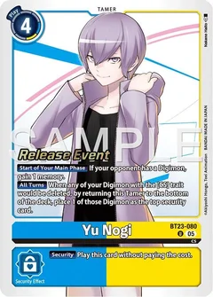 Yu Nogi BT23-080 U