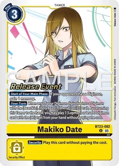 Makiko Date BT23-082 U