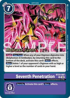 Seventh Penetration BT23-097 R