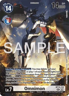 Omnimon BT13-112 SEC