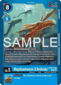 MegaSeadramon (X Antibody) BT20-026 R