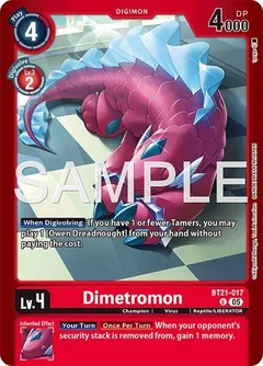 Dimetromon - BT21-017 BT21-017 U
