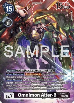 Omnimon Alter-B EX4-073 SEC
