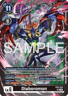 Diaboromon EX6-043 SR