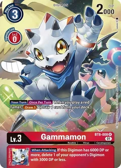 Gammamon (Alternate Art) BT8-008 R