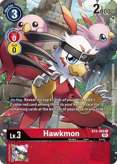 Hawkmon (Alternate Art) BT8-009 U