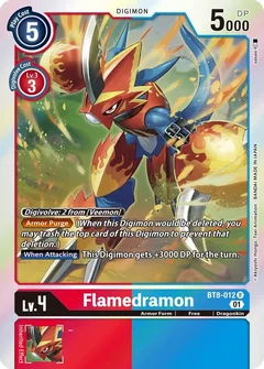 Flamedramon BT8-012 R