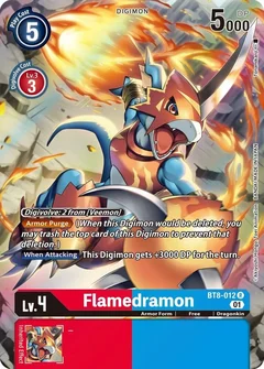 Flamedramon (Alternate Art) BT8-012 R