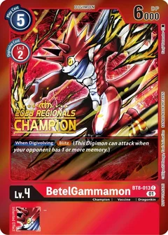 BetelGammamon (2023 Regionals Champion) BT8-013 C