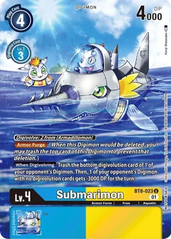 Submarimon (Official Tournament Pack Vol.9) BT8-023 U