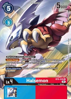 Halsemon (Alternate Art) BT8-026 R