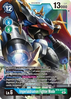 Imperialdramon Fighter Mode BT8-032 SR