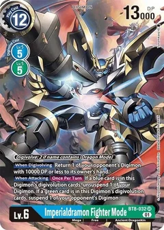 Imperialdramon Fighter Mode (Alternate Art) BT8-032 SR