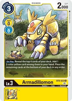 Armadillomon BT8-033 U