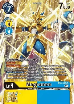 Magnamon (Alternate Art) BT8-038 SR