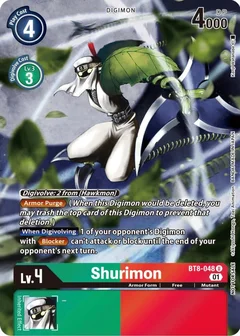 Shurimon (Official Tournament Pack Vol.9) BT8-048 U