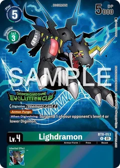 Lighdramon - BT8-053 (2024 Evolution Cup) BT8-053 R