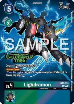 Lighdramon - BT8-053 (2024 Evolution Cup Top 4) BT8-053 R