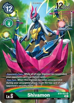 Shivamon (Alternate Art) BT8-057 SR