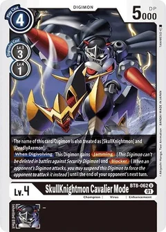 SkullKnightmon Cavalier Mode BT8-062 U