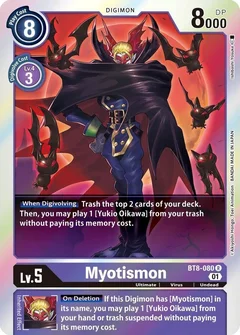 Myotismon BT8-080 R