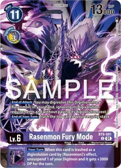 Rasenmon Fury Mode (Official Tournament Pack Vol.12) BT8-081 U