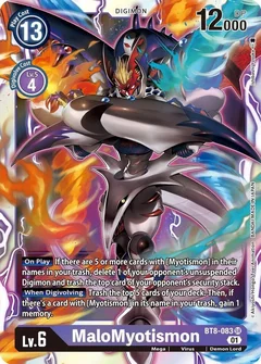 MaloMyotismon BT8-083 SR