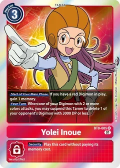 Yolei Inoue BT8-085 R