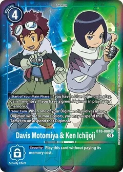 Davis Motomiya & Ken Ichijoji (Box Topper) BT8-088 R