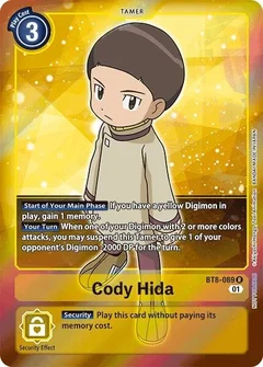 Cody Hida (Box Topper) BT8-089 R