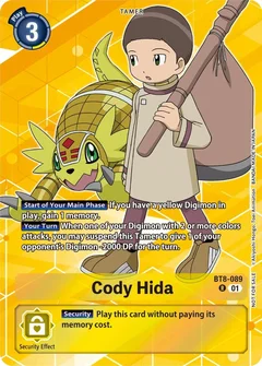 Cody Hida (Tamer Party Pack -The Beginning-) BT8-089 R