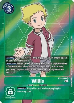 Willis (Box Topper) BT8-091 R