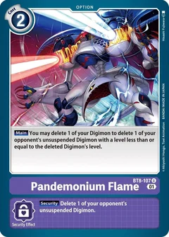 Pandemonium Flame BT8-107 U
