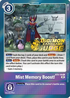 Mist Memory Boost! (Judge Pack 3) BT8-108 C