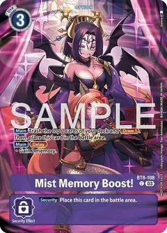 Mist Memory Boost! (Sinister Order Legend Pack) BT8-108 C